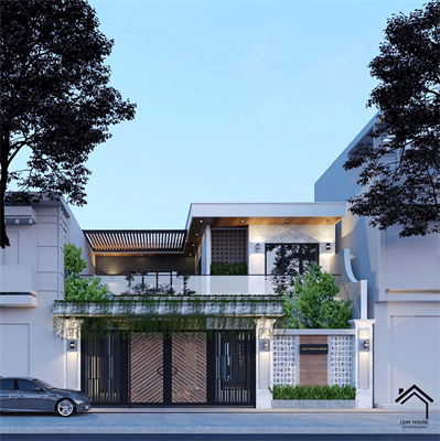 THIẾT KẾ NHÀ Ở GIA ĐÌNH - NHÀ ANH THÀNH CHỊ LỊCH - SÓC SƠN